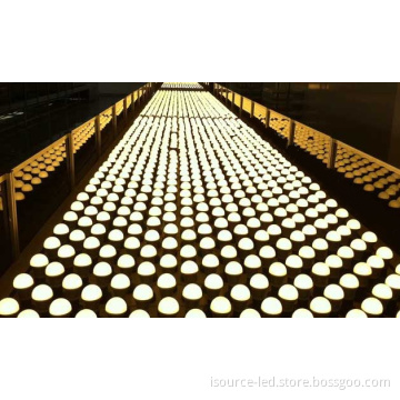 High Quality Ultra Bright 7W E27 LED Globe/Golf Ball Bulb